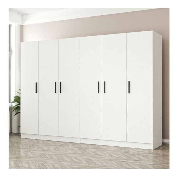 Dulap de haine Kalia 3807 (Alb)