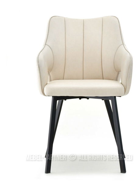 Stolica Carl (krem + crna)