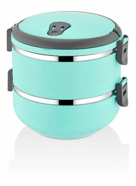 Set cutii de prânz (2 buc.) Patty 2 (Turcoaz)