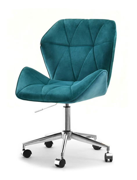 Fotoliu Velma M (turcoaz + negru)