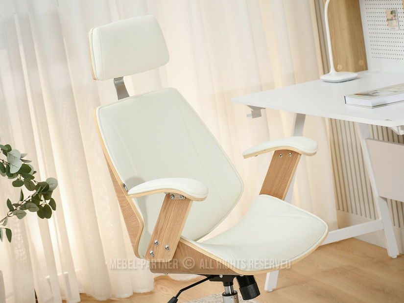 Fotoliu de birou Frankovstain (crem)