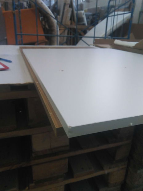 Măsuță cafea -Dream / Tauron (alb + stejar grande) *resigilat 