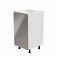 Dulap inferior de bucătărie D40 Aurellia (Alb + Gri lucios) (S)