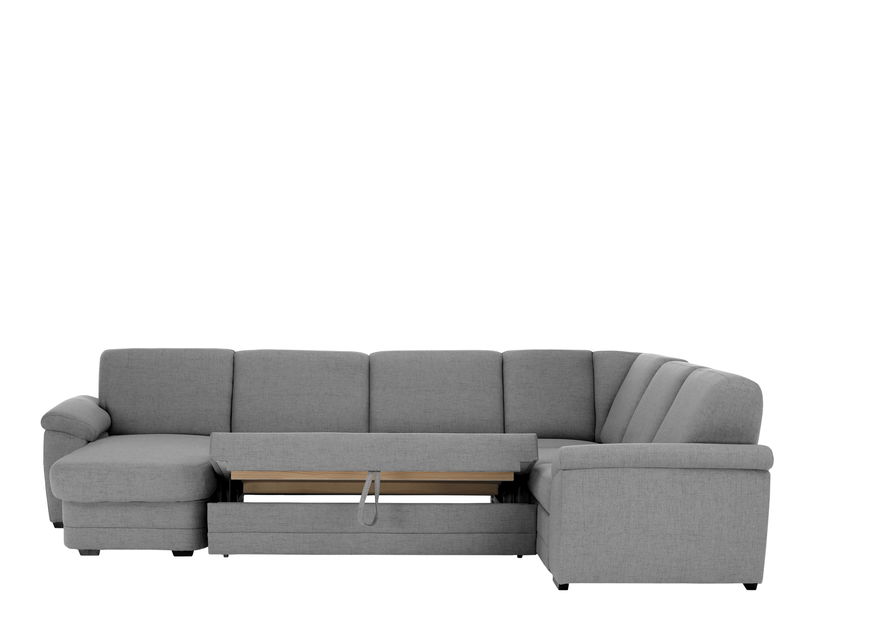 Rohová sedačka U Britella U (L) (sivá)