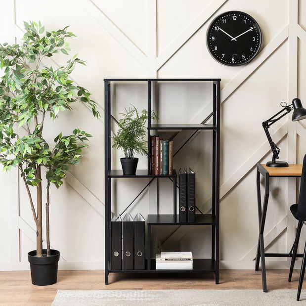 Regál Teshona (čierna) 