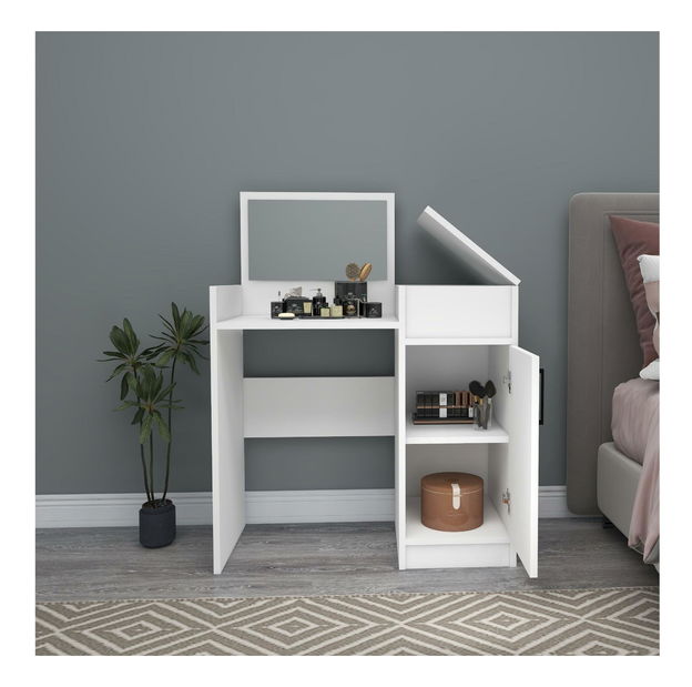 Toaletni stolić Kudopa 2 (bijela)