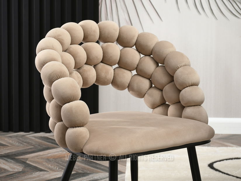 Scaun Lulish (bej + negru)