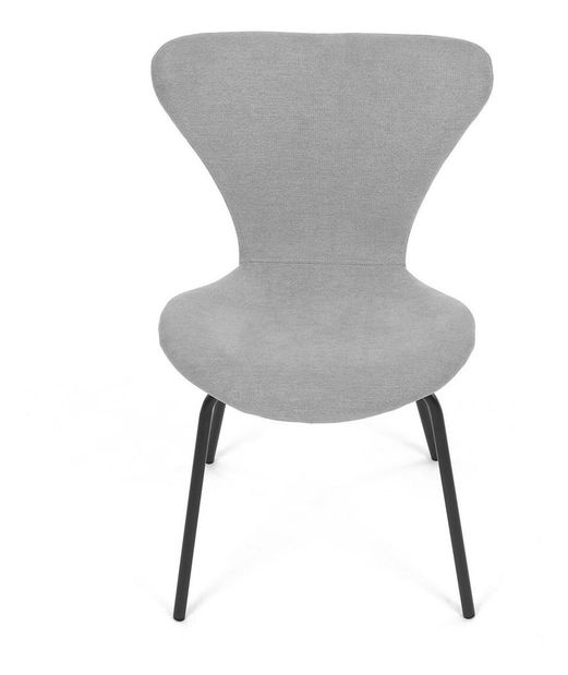 Scaun sufragerie Calderon (argintiu)