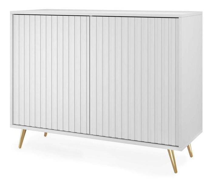 Dulap Biel B1 (alb + auriu)