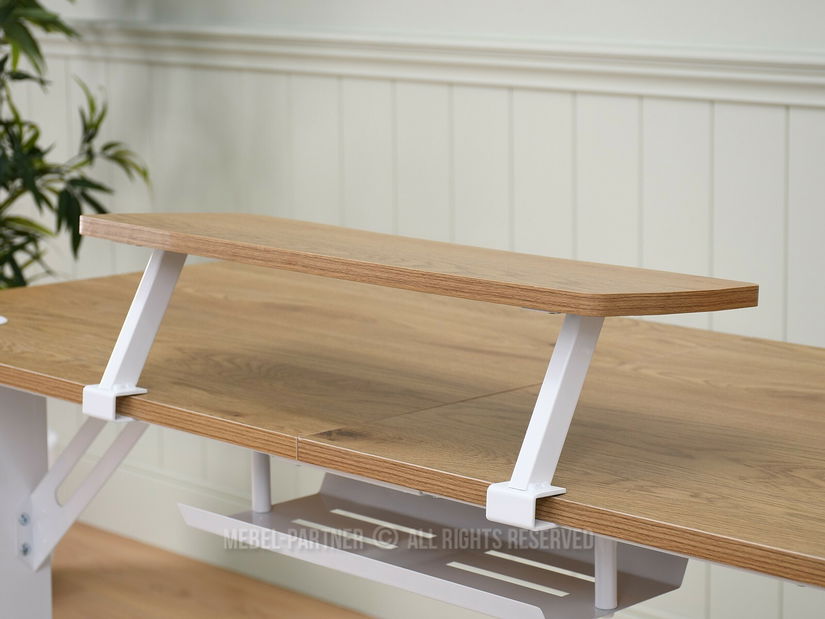 PC stolić Matts 140 (hrast + bijela)