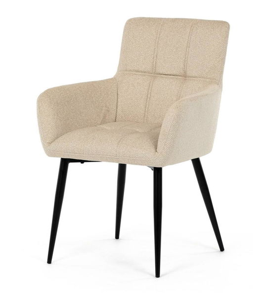 Jedálenská stolička Dedicada (krémová)