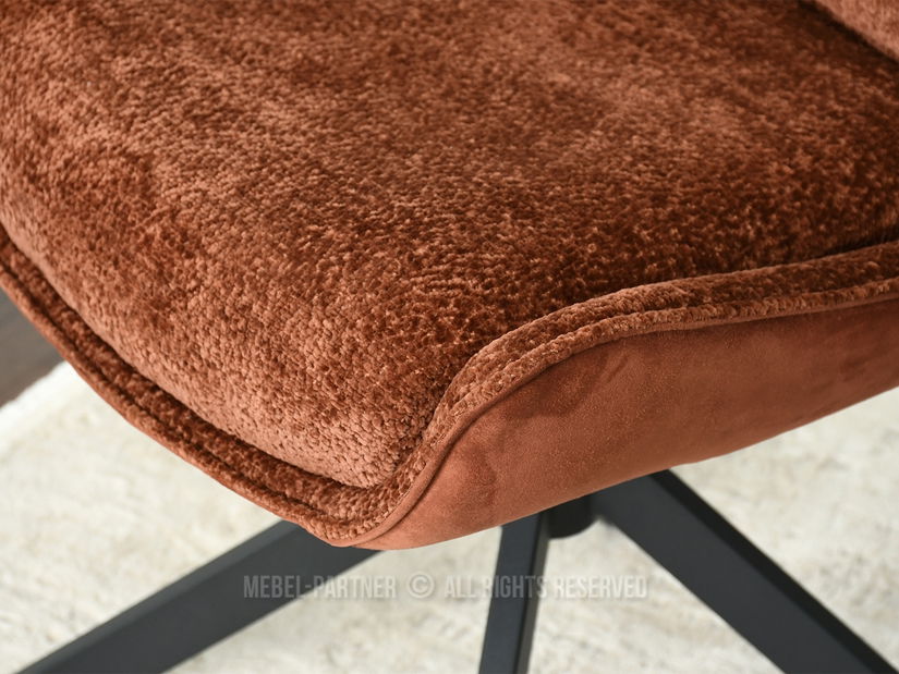 Stolica Nanny (bakar + crna)