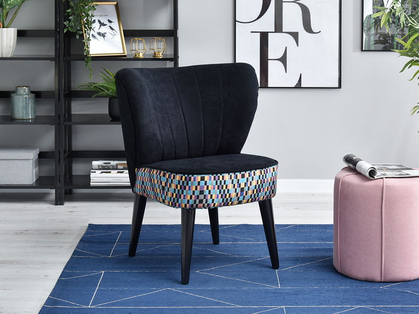 Relaxačné kreslo Arginteno (čierna)