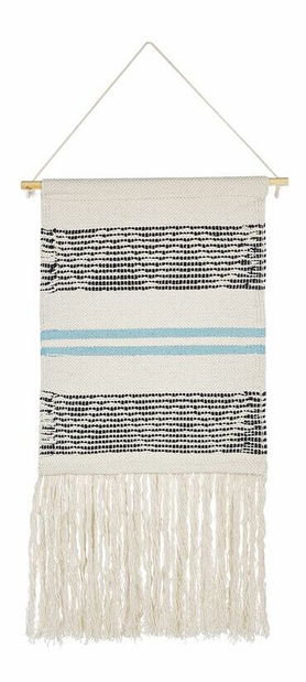 Nástenná dekorácia Forrest (čierna)