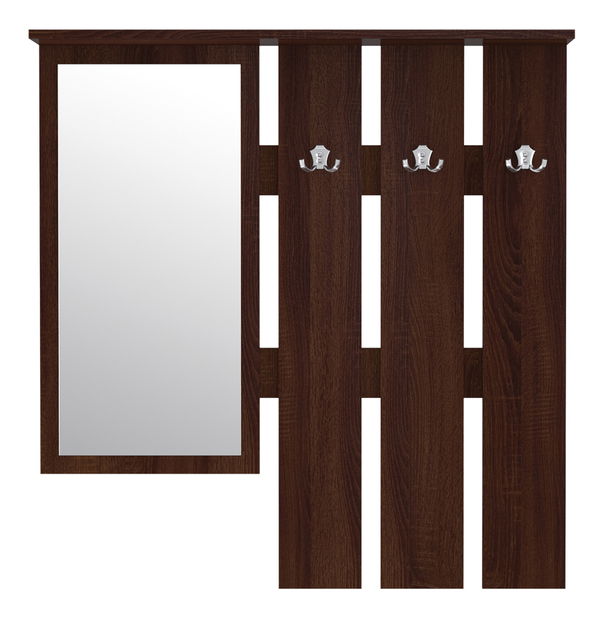 Vešiakový panel so zrkadlom Orlando 03