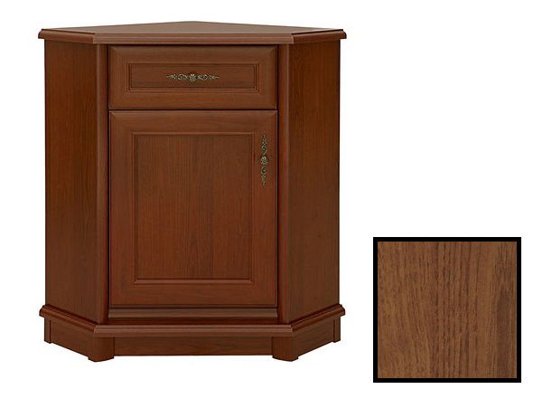 Comodă de colț KENT EKOM 1DSN (castan) *resigilat