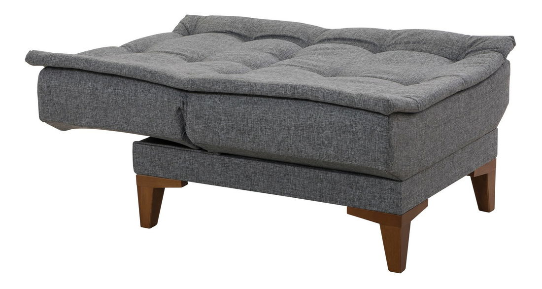 Garnitura za sjedenje 3+1 Santic (tamnosiva)