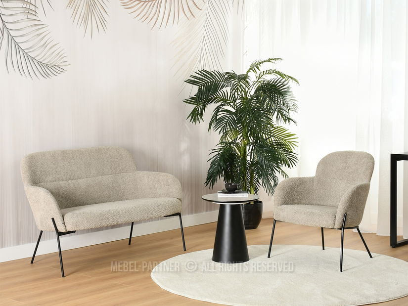 Sofa Baggie S (bež + crna)