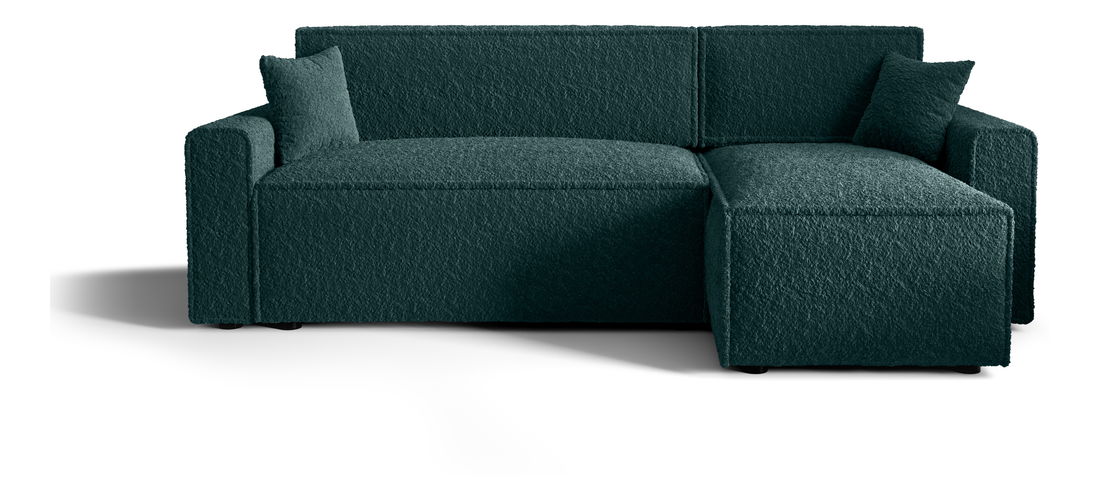 Rohová sedacia súprava Mirage Bis Sed (tmavozelená) (P)