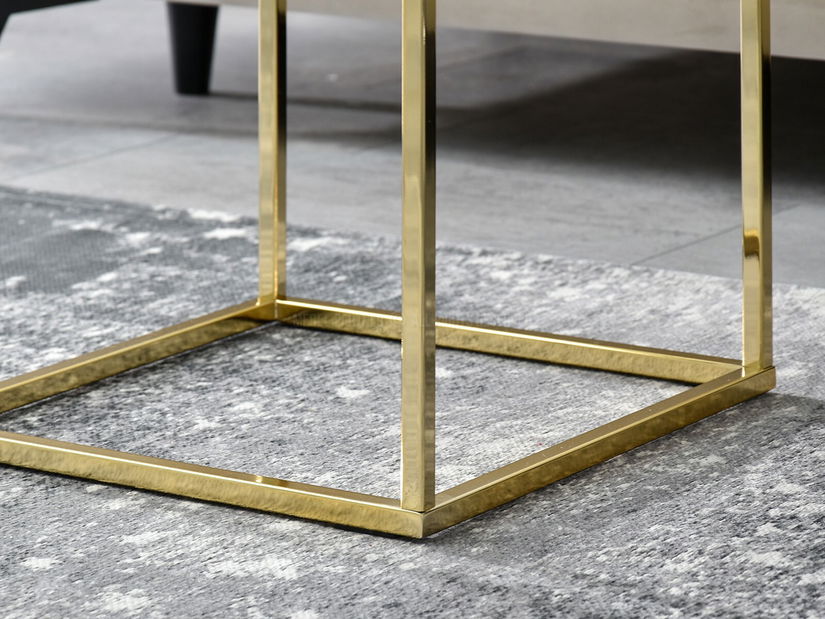 Stolić za kavu Bella S (crna + zlatna)