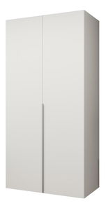 Ruhásszekrény 100 cm Alice 1 (fehér + kasmír)