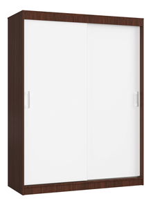 Ruhásszekrény Cosimo  (wenge + fehér)