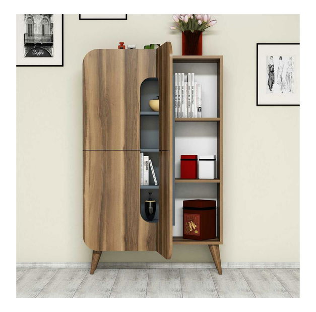 Ormarić Monta (orah + plava)