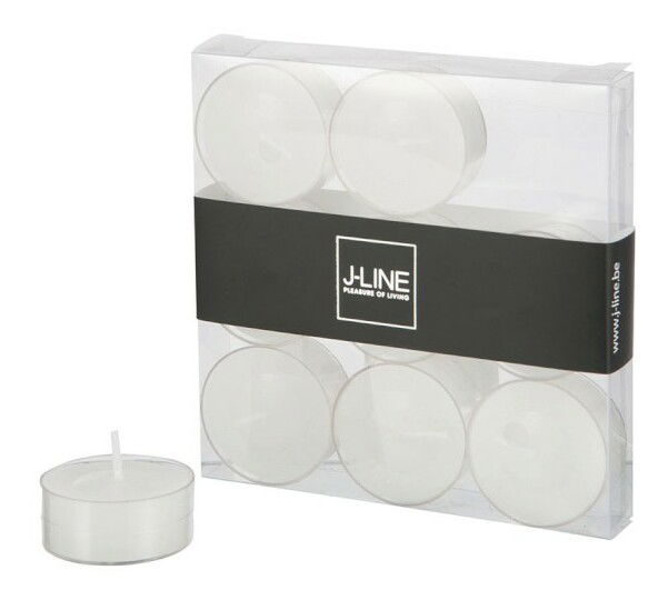 Sviečka Jolipa Natural White Forest (12x12x2cm) (Biela)