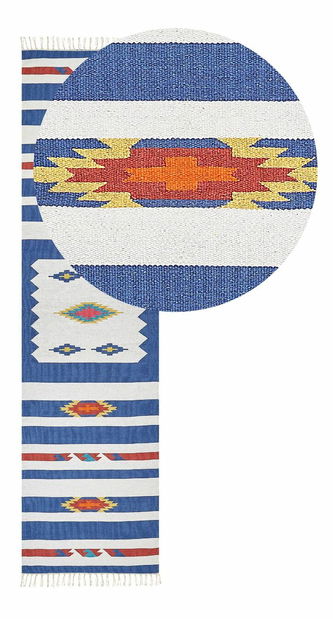 Koberec 80 x 300 cm Vase (viacfarebná)