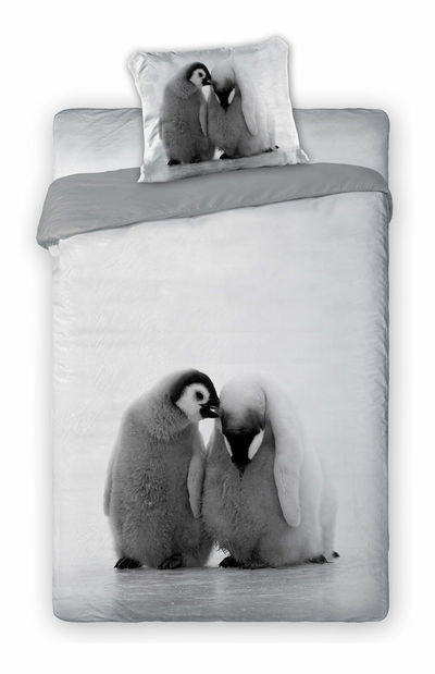 Obliečky pre dospelých 200x160 cm Tučniaky