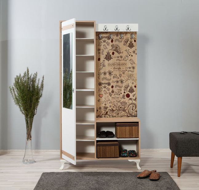 Mobilier hol Ivonne 731 (Stejar sonoma)