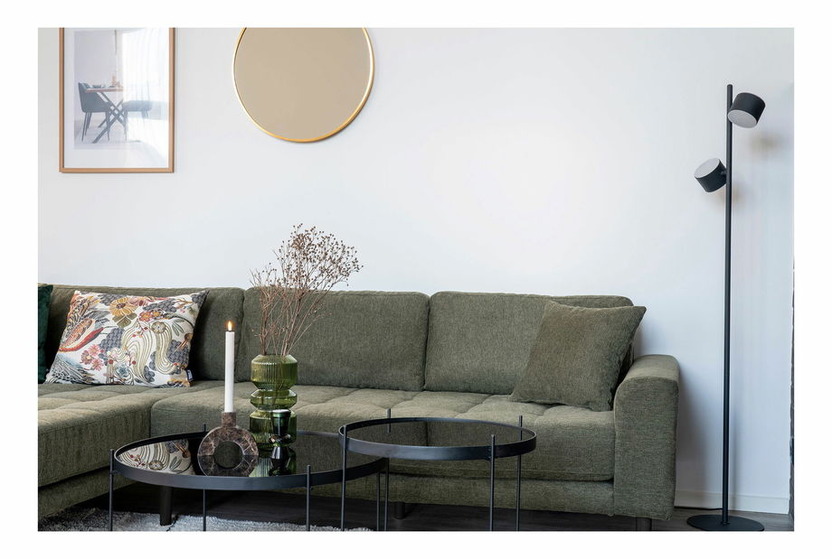 Rohová sedacia súprava (L) Lvaveriaora (olivovo zelená)