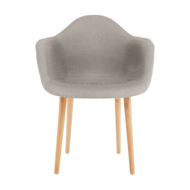 Kreslo Kamal Type 1 (sivá)