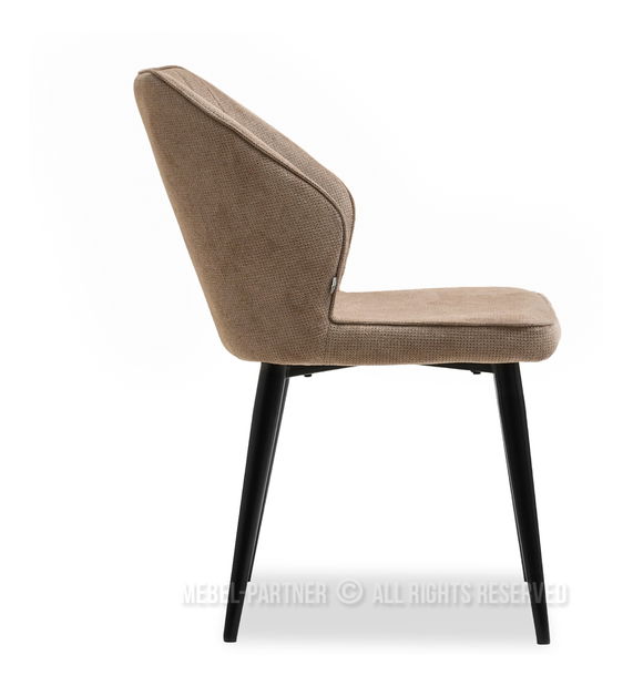 Stolička Greta K (béžová + čierna)