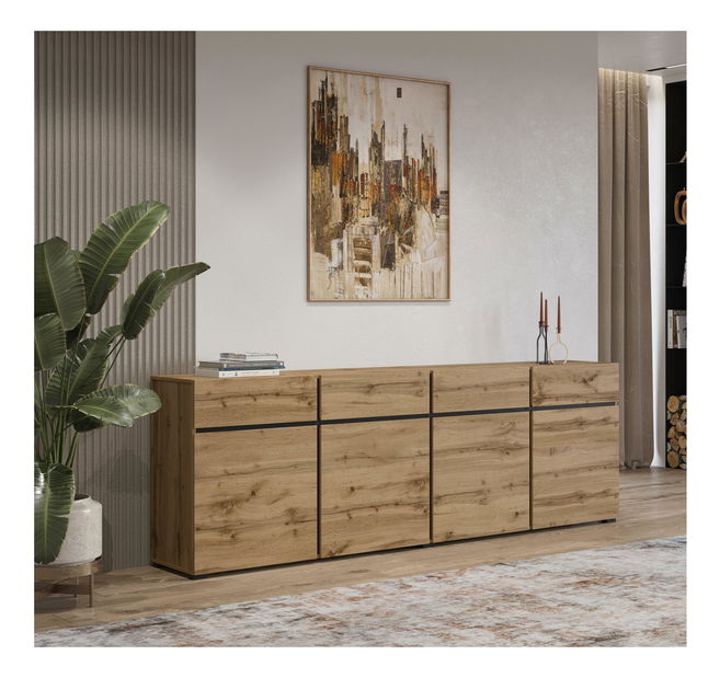 Komód Crossroad Typ 25 (wotan tölgy)