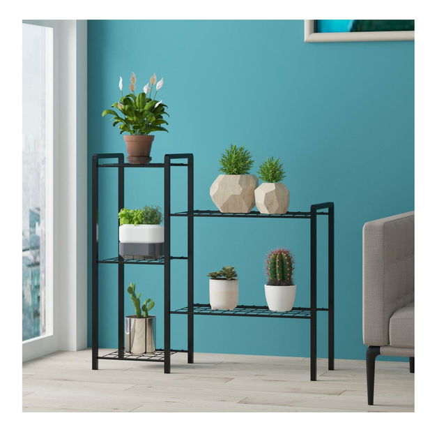 Ghiveci de flori decorativ Sosenu 1 (negru) 