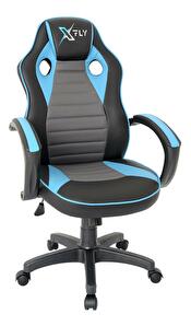Irodai gamer szék Vamivo 5 (kék + fekete) 
