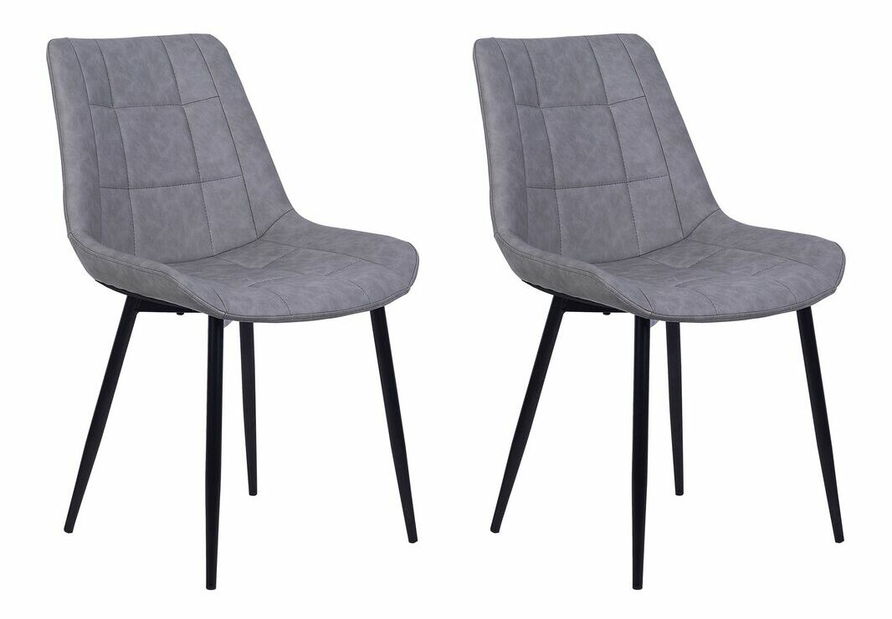 Set 2ks. jedálenských stoličiek Morose (sivá)