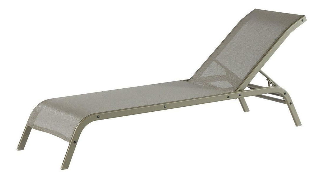 Záhradné lehátko Komesi 3 (cappuccino) 