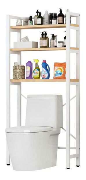 Raft Balco (stejar natural + alb)