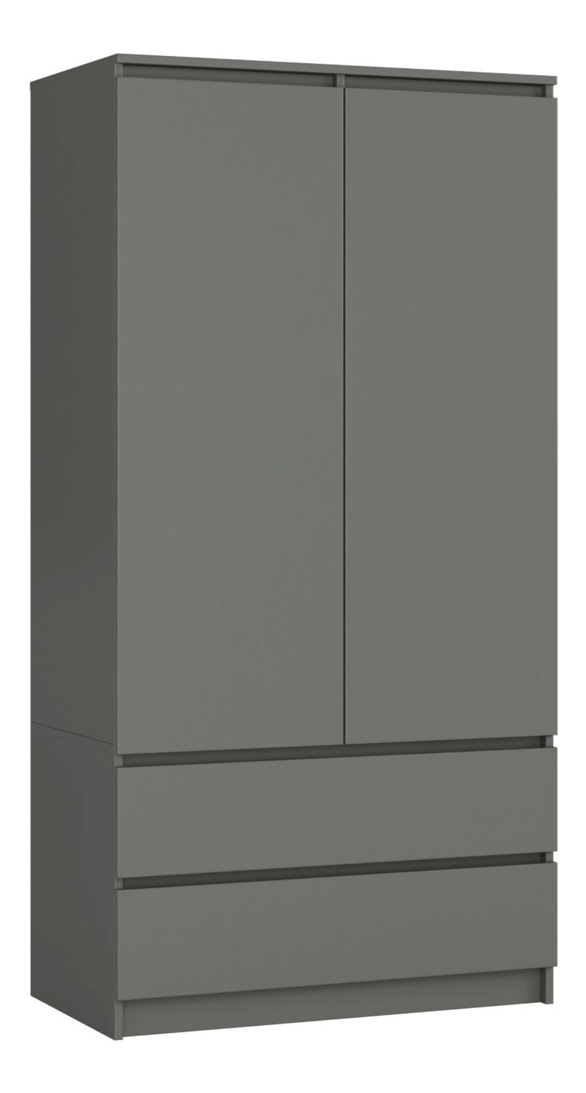 Šatníková skriňa Submarino (grafit)