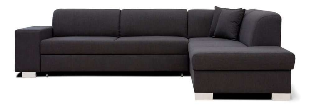 Sarokkanapé Dan (fekete) (J)