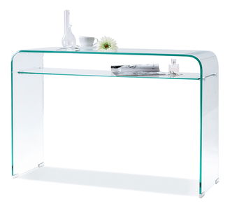 Konzolový stolík Crystal (transparentná)