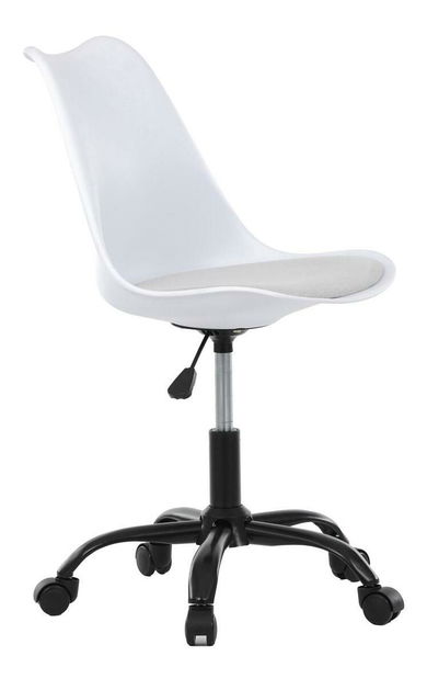 Scaun de birou Kodro (alb)