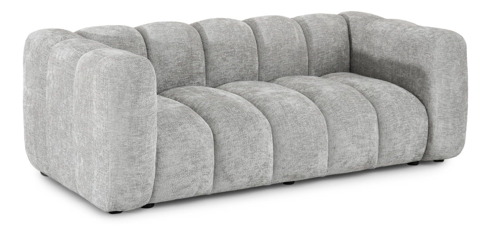 Kétszemélyes kanapé Ocupan (fekete)