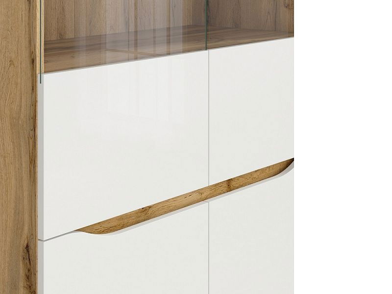 Vitrína BRW Nuis REG2D2W