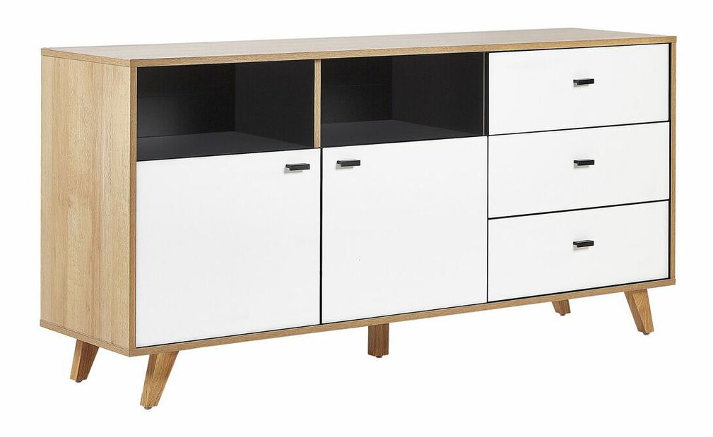 Komoda ILISAR (svetlé drevo)