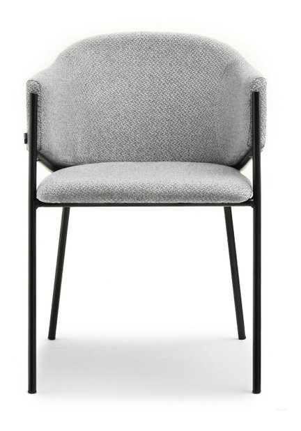 Stolica Chad (siva + crna)