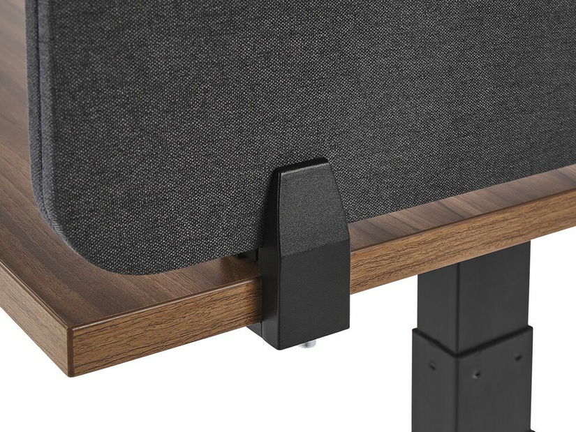 Perete despărțitor birou 130x40 cm Whitley (gri închis)