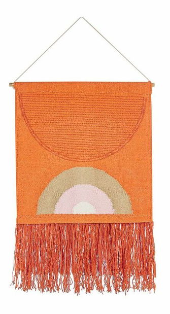 Fali dekoráció Kamza (narancssárga)